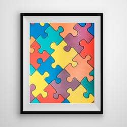 Puzzle Bilderrahmen Puzzlerahmen 1000 Teile 50x70