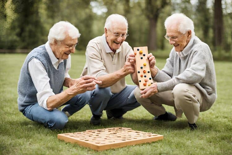 Knobelspiele aus Holz